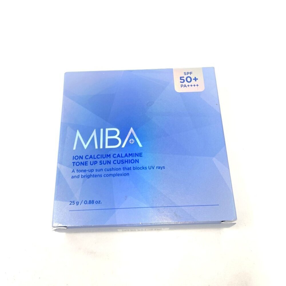 MIBA Sun Cushion & Sun Compact Ion Calcium Calamine Tone-up Sun Cushion